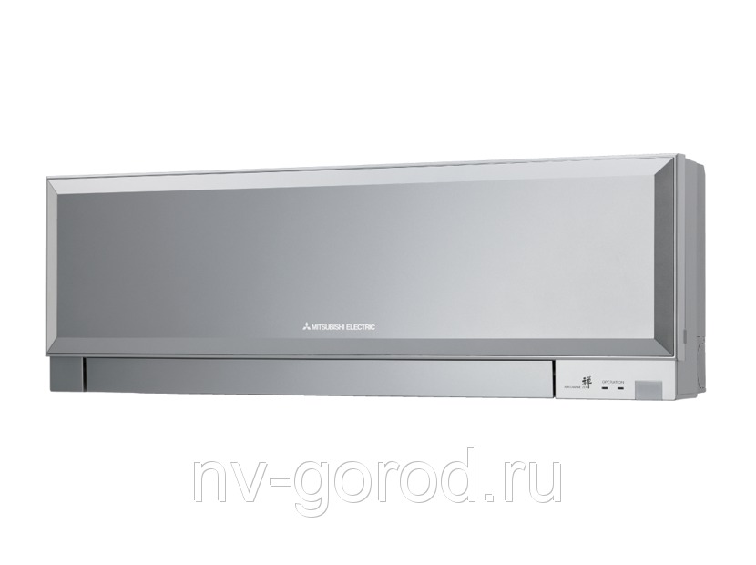 Внутренний блок настенного типа инверторной мульти сплит системы Mitsubishi Electric MSZ-EF25VES (silver)