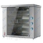 Газовый гриль для кур шампурного типа Командор-2/5 (1060х570х980, 5 шампуров, 3 горелки, на 20 кур (1,1кг))