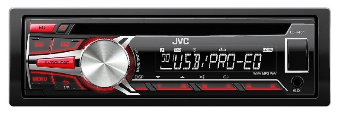 Автомагнитола JVC KD-R451E