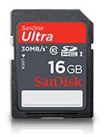 Флеш карта Sandisk Ultra SDHC 16Gb Class10