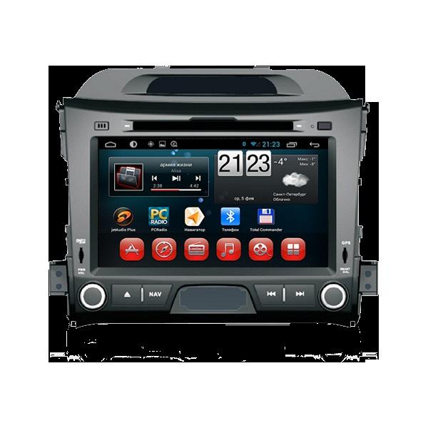 Штатное головное устройство CARMEDIA KR-8038 KIA SPORTAGE R ANDROID 4.2