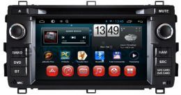 Штатное головное устройство CARMEDIA KR-7089 TOYOTA AURIS ANDROID 4.2