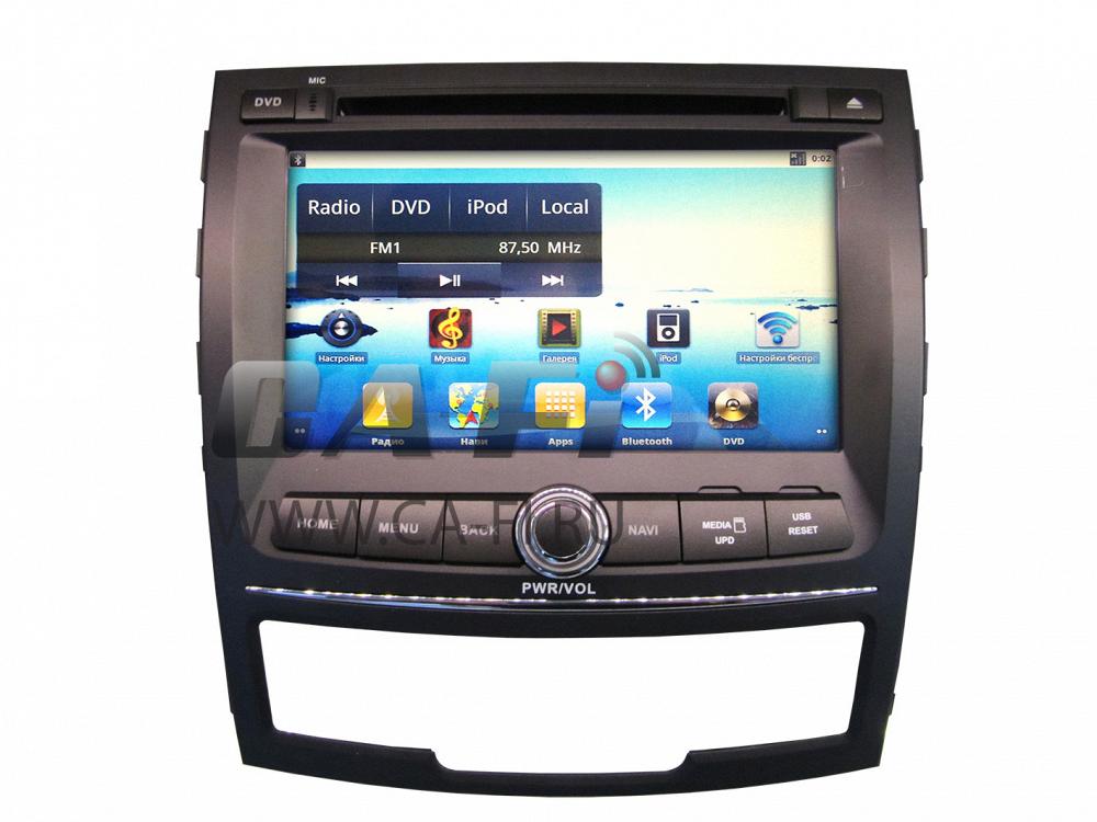 Штатные магнитолы Ca-Fi BS701000-5299C Ssang Yong Actyon (Korando)