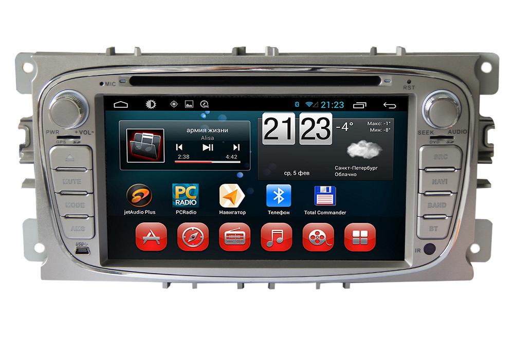 Штатное головное устройство CARMEDIA KR-7012 FORD ANDROID 4.2