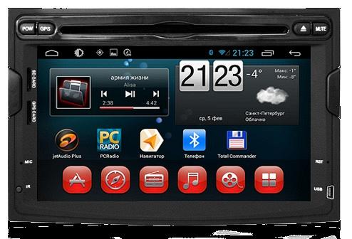 Штатное головное устройство CARMEDIA KR-7053 PEUGEOT 3008 5008 CITROEN BERLINGO ANDROID 4.2