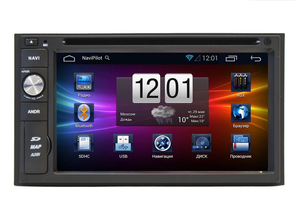 Штатная магнитола NaviPilot DROID2 Universal 2DIN