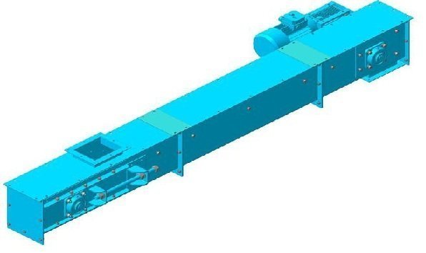 Конвейер цепной (скребковый)  КЦ