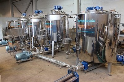 Мини-завод производительностью 500 кг молока в сутки с комплектом оборудования мини-сыроварни