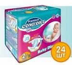 Подгузники АММА Premium Comfort (0-6кг) 24 шт (10)
