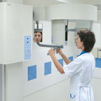 Панорамный рентгеновский аппарат Цифровая панорамная система Томодент