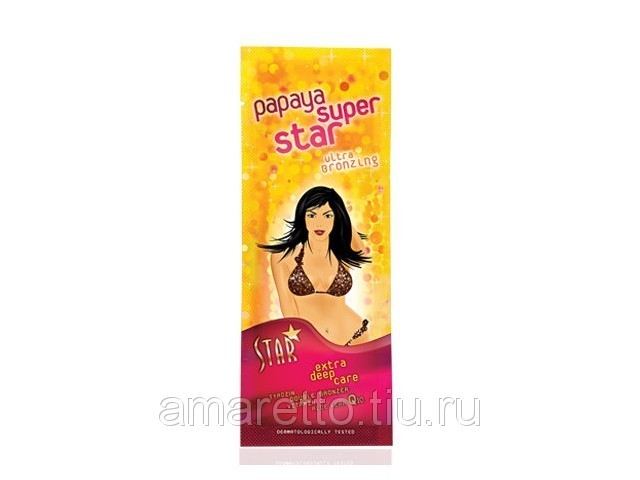 Крем для загара в солярии Papaya Super Star