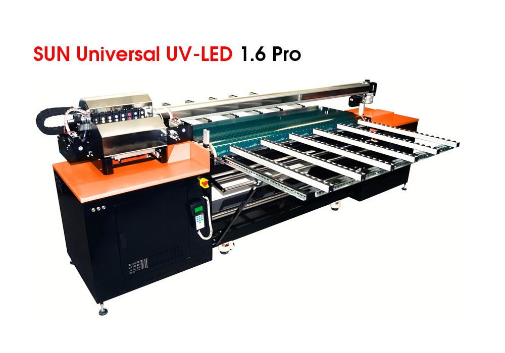 Широкоформатный УФ принтер SUN Universal UV-LED 1.6 PRO