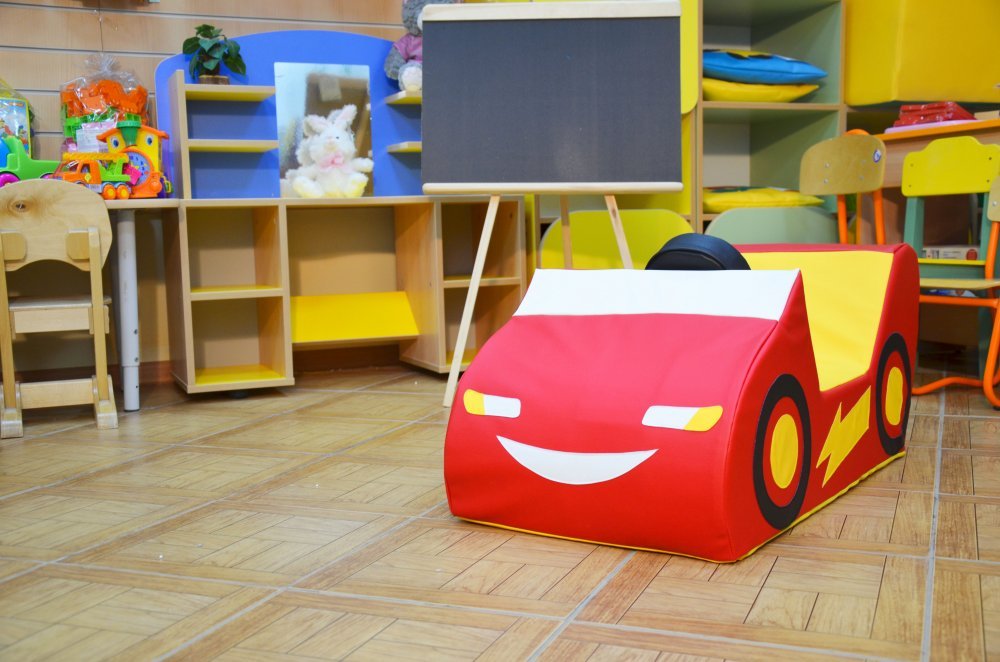 Мягкий модуль-кресло для детского сада