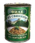 Филе свиное кисло-сладкое по-китайски, банка №9, 0,340гр., г. Йошкар-Ола