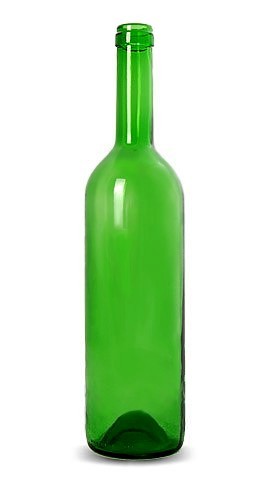 Бутылка стеклянная винная