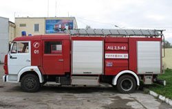 Автоцистерна пожарная АЦ 2,5-40 КамАЗ 4308