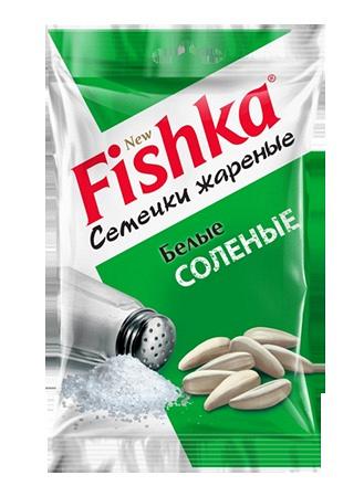 Белые турецкие семечки с солью Fishka