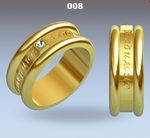 Обручальные кольца по индивидуальному дизайну