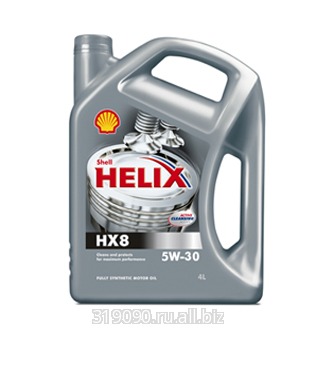 Полностью синтетические моторные масла Shell Helix HX8 Synthetic 5W-30