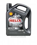 Полностью синтетические моторные масла Shell Helix Ultra 0W-40