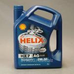 Полусинтетические моторные масла Shell Helix HX7 5W-30