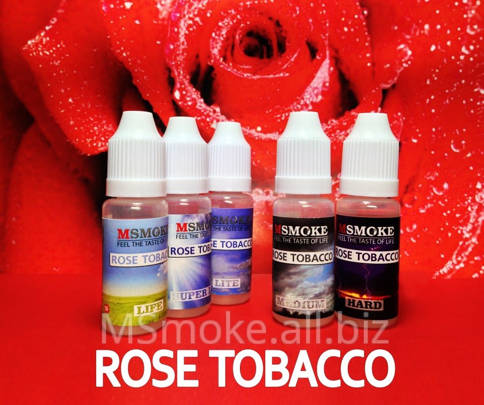 Жидкость для электронных сигарет MSmoke ROSE TOBACCO