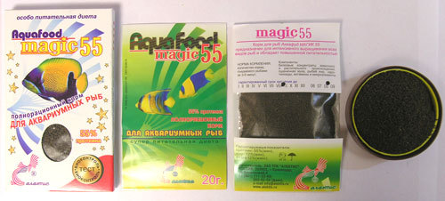 Корм для рыб Аквафуд магик-55