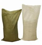 Мешки белые, серые, зеленые полипропиленовые 55*95 (40 кг)