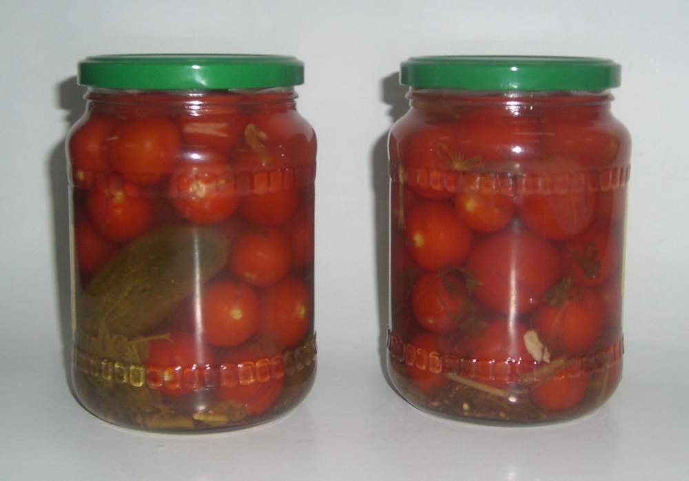 томаты маринованные черри