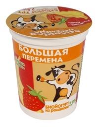 ЙОГУРТ Клубника-банан 2,9%