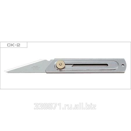 Нож Olfa хозяйственный с выдвижным лезвием, корпус и лезвие из нержавеющей стали, 20мм