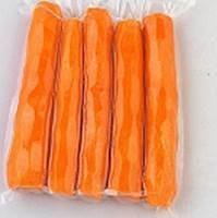Очищенная морковь в вакууме