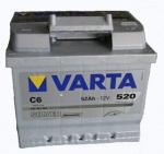 Аккумулятор для легковых автомобилей Varta 6ст-52 SDn