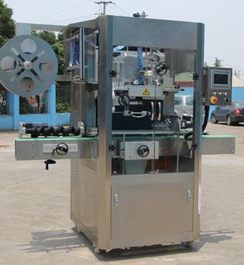 Автоматический упаковочный станок для одевания термоусадочной этикетки на изделия PUZYP-100M