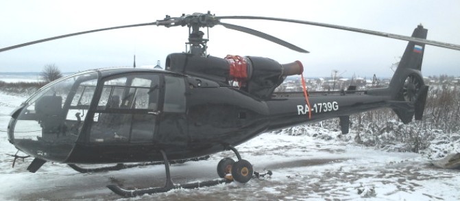 Вертолёт SA341 «Gazelle»