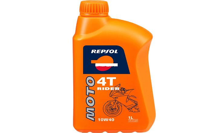 Минеральное масло Repsol Moto Rider 4T 10W40 1L