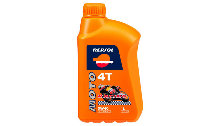 Синтетическое масло Repsol Moto Racing 4T 5W40 1L