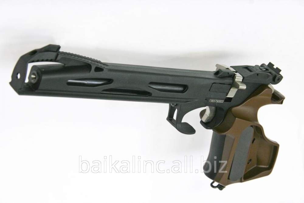 Однозарядный газобаллонный спортивный пневматический пистолет Baikal МР-657, МР-657К