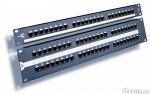 Патч-панель 19", 48 портов RJ-45, категория 5e