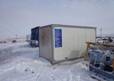 Блок-контейнер для дизельных генераторных установок