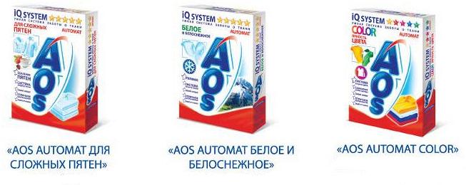 Стиральный порошок AOS