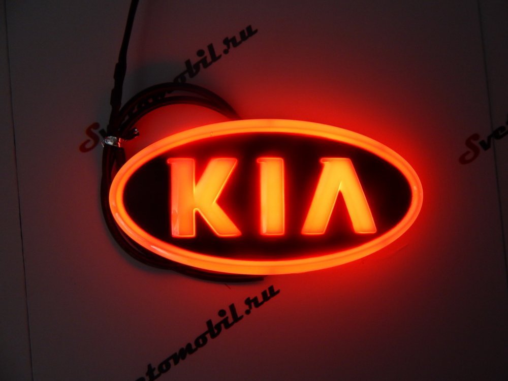 4 D логотип Kia Soul