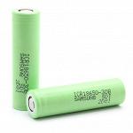 18650 3000мАч SAMSUNG ICR18650-30B 3,7В незащищенный Li-Ion аккумулятор