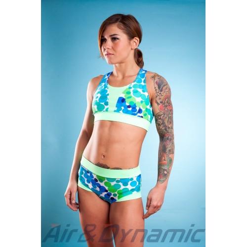 Комплект для pole dance Mint Bubbles, Air and Dynamic Sportswear