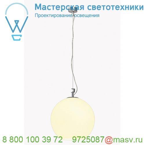 133581 SLV BIG SUN PD-1 светильник подвесной для лампы E27 75Вт макс., алюминий / стекло белое