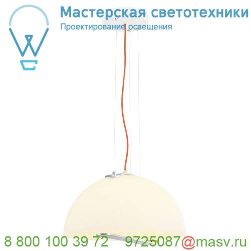 157701 SLV BRENDA PD светильник подвесной 21Вт с LED 3000К, 2000лм, алюминий/ стекло белое