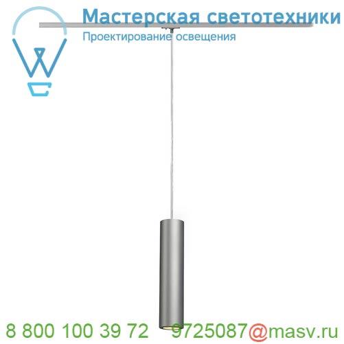 143964 SLV 1PHASE-TRACK, ENOLA_B PD-1 светильник подвесной для лампы GU10 50Вт макс., серебристый/