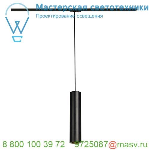 143960 SLV 1PHASE-TRACK, ENOLA_B PD-1 светильник подвесной для лампы GU10 50Вт макс., черный