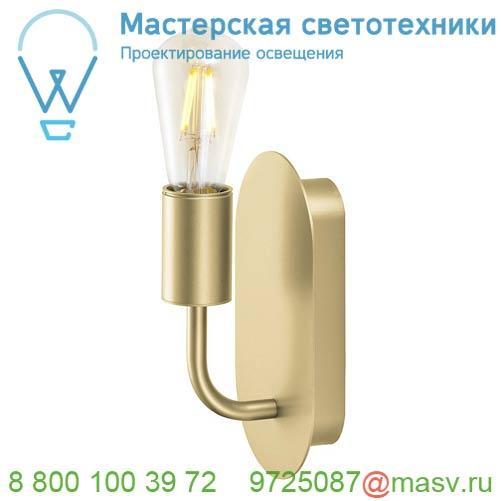 1002149 SLV FITU WL светильник настенный для лампы E27 60Вт макс., латунь