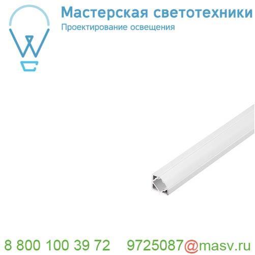 213901 SLV GLENOS D-2720 100 профиль накладной угловой, без экрана, 1 м, белый